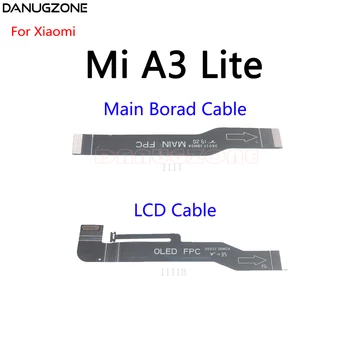 10 шт./лот для Xiaomi Mi A3 A2 Lite A1 ЖК-дисплей, соединительный кабель для основной платы, гибкий кабель для материнской платы