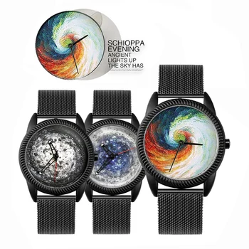 2023 Креативные наручные часы с 3D-печатью Enmex, солнечные часы специального дизайна, повседневные кварцевые часы Jupiter design Zeus