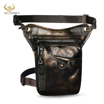 2023 Оригинальный кожаный дизайн, уличная классическая сумка-слинг, модная дорожная сумка на поясном ремне, сумка для ног для мужчин, женщин 211-5