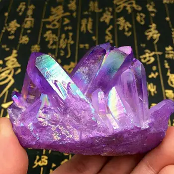 35-120 г редкого красивого фиолетового кристалла кварца aura