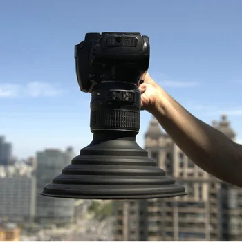 50-70 мм бленда для объектива камеры Ultimate с защитой от стекла, Антибликовая силиконовая бленда для фотокамеры DSLR