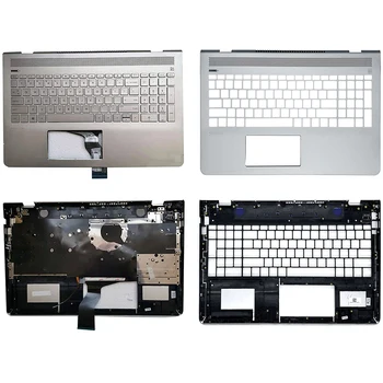 95% Новинка/Новинка Для ноутбука HP Pavilion G76 15-CC TPN-Q191 Подставка для рук Верхний регистр Клавиатуры C Крышкой Серебристый 857799-001