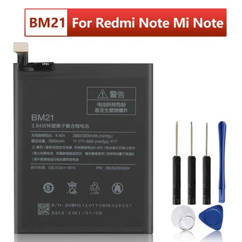 BM21 Сменный Аккумулятор Для Телефонов Xiaomi Mi Note 2900 мАч