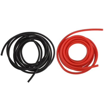 ELOS-2X Резиновый эспандер для упражнений на тюбинге, катапульта, рогатка, эластичный, черный / красный, 2,5 м
