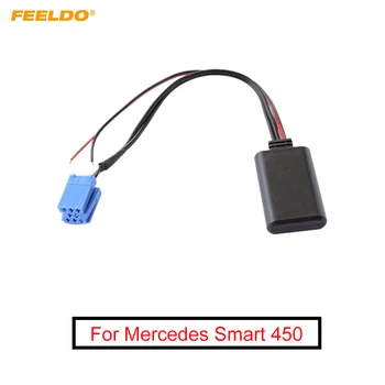 FEELDO 1 шт. Автомобильный Aux-in модуль беспроводного адаптера Bluetooth Аудиоприемник для Mercedes Smart 450 CD/DVD хост-кабель AUX