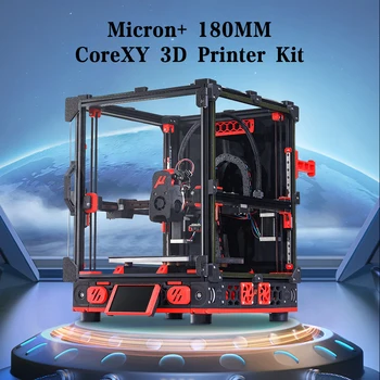 Micron + Полностью Закрытый Высококачественный Комплект для 3D-принтера Corexy DIY Kit с Предварительно обжатым Жгутом Проводов