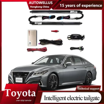 Для Toyota Crown 15th 2020 + Опорная Штанга багажника автомобиля Выключатель задней двери Электрическая Задняя дверь Аксессуары Интеллектуальная Электрическая Задняя дверь