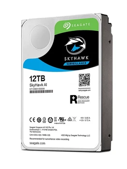 Для НОВОГО жесткого диска Seagate для видеонаблюдения емкостью 12 ТБ Интерфейс Seagate SkyHawk SATA 3,5 дюйма ST12000VE001