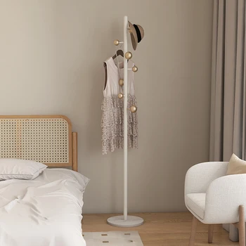 Железная Вертикальная Вешалка Для Одежды Компактная Портативная Внутренняя Спальня Идеи Дизайна Современная Вешалка Для Одежды Длинные Стеллажи De Casaco Мебель