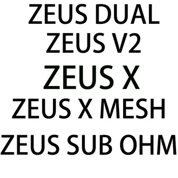 Защитный чехол для наушников DIY Ручной инструмент Zeus X Zeus X mesh zeus v2 v1 двойной сабвуфер Z1 Z2 4,5 мл / 3,5 мл стеклянная трубка 316ss база