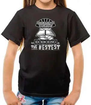 Кикбоксинг-Лучшая Детская футболка Для фанатов Кикбоксинга Love Hobby Boxer с длинными рукавами
