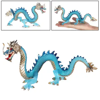 Китайская фигурка дракона, имитирующая домашний декор, игрушка в форме дракона, игрушка для малышей в возрасте от 3 лет, подарок на День рождения для мальчиков и девочек