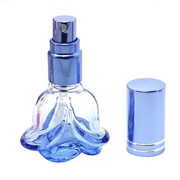 Косметический контейнер для жидкого масла 6 мл Rose Портативный дорожный Многоразовый спрей-распылитель духов Стеклянная Пустая бутылка Пластиковая насадка