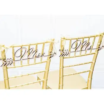 Кресло Mr. Mrs. Arrow Sig, Вывески для свадебных кресел, Свадебные вывески, Подвесные вывески, Деревянная вывеска