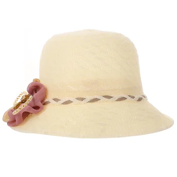 Летняя складная блокирующая защитная многоцелевая меховая шляпа Miss Ladies из соломы