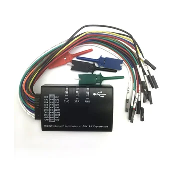 Логический анализатор USB Logic 100 МГц 16-канальный для ARM FPGA H2-002