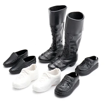 Модные ботинки NK для мальчиков, кукольная обувь 1/6, повседневные тапочки на деловом каблуке для кукол Кен, аксессуары для кукол, высококачественная детская игрушка JJ