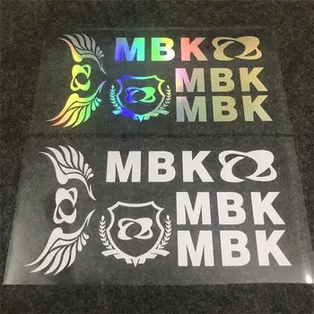 Мотоциклетные наклейки Мотоцикл модифицированная личность крылья логотип MBK декоративные наклейки аксессуары для мотоциклов