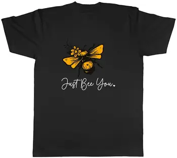 Мужская футболка Just Bee You Bumblebee Beekeeper, мужская футболка в подарок