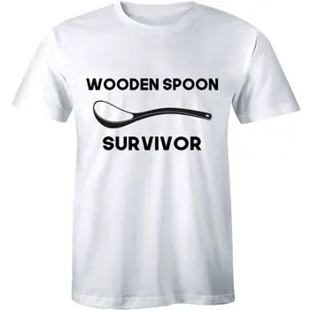 Мужская футболка Wooden Spoon Survivor - Old School Spanking Paddle Switch Beat Whip