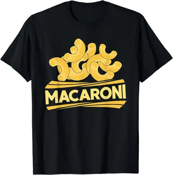 НОВАЯ лимитированная футболка Macaroni, подходящая для пар и лучших друзей, футболка с длинными рукавами S-3XL