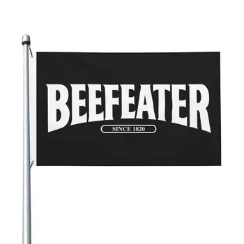 НОВЫЙ Двусторонний Баннер Beefeater Breeze Flag Садовый Флаг Декоративный Флаг Баннер Для вечеринки 3x5 футОВ (90x150 см)