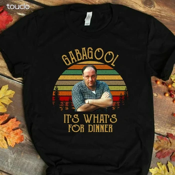 Новая футболка Gabagool It'S What'S For Dinner От Tony Soprano, Футболка The Sopranos, Унисекс, S-5Xl, Xs-5Xl, Креативная Забавная Футболка На Заказ