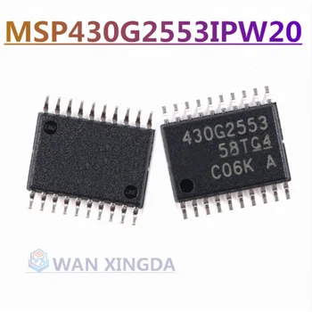 Новый оригинальный 16-битный микроконтроллер MSP430G2553IPW20 с однокристальным микрокомпьютерным чипом IC package TSSOP-20