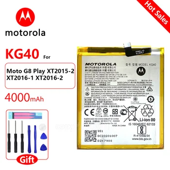 Оригинальный аккумулятор Motorola 4000 мАч KG40 Для Motorola Moto G8 Play Moto One Macro, One Macro Dual SIM, XT2015-2, XT2016-1, XT2016-2