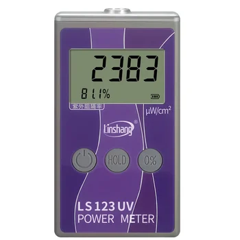 Портативный УФ-измеритель LS123 Измеряет Мощность ультрафиолетового излучения, Интенсивность, плотность излучения, коэффициент отклонения