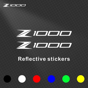 Светоотражающие наклейки для мотоциклов Kawasaki, водонепроницаемый бак, набор логотипов, эмблемы, наклейки для Kawasaki Z 1000