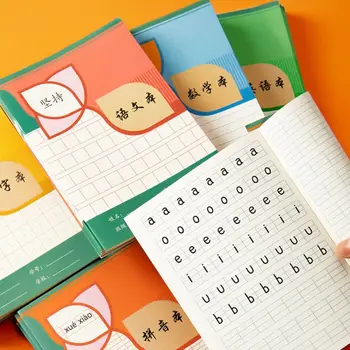 Тетрадь для упражнений учащихся начальной школы Тянь Цзыге Пиньинь со словарным запасом, тетрадь для домашних заданий, канцелярские принадлежности для студентов