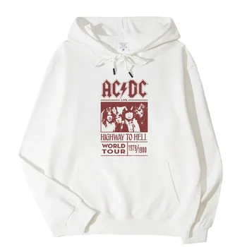 Толстовка с капюшоном рок-группы AC DC Для мужчин и женщин, новейшая футболка AC Hoodie DC в стиле хип-хоп, крутые хиты продаж N014